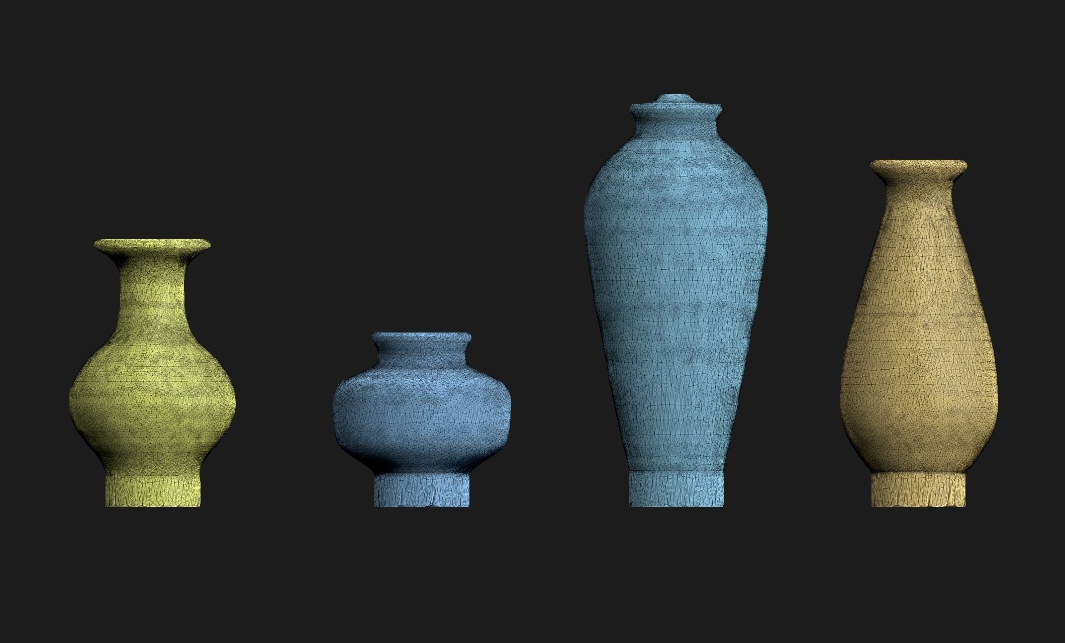 Amphoras - Vessels - Miniaturism - Boardgames -  Wargames Free 3D print model_17