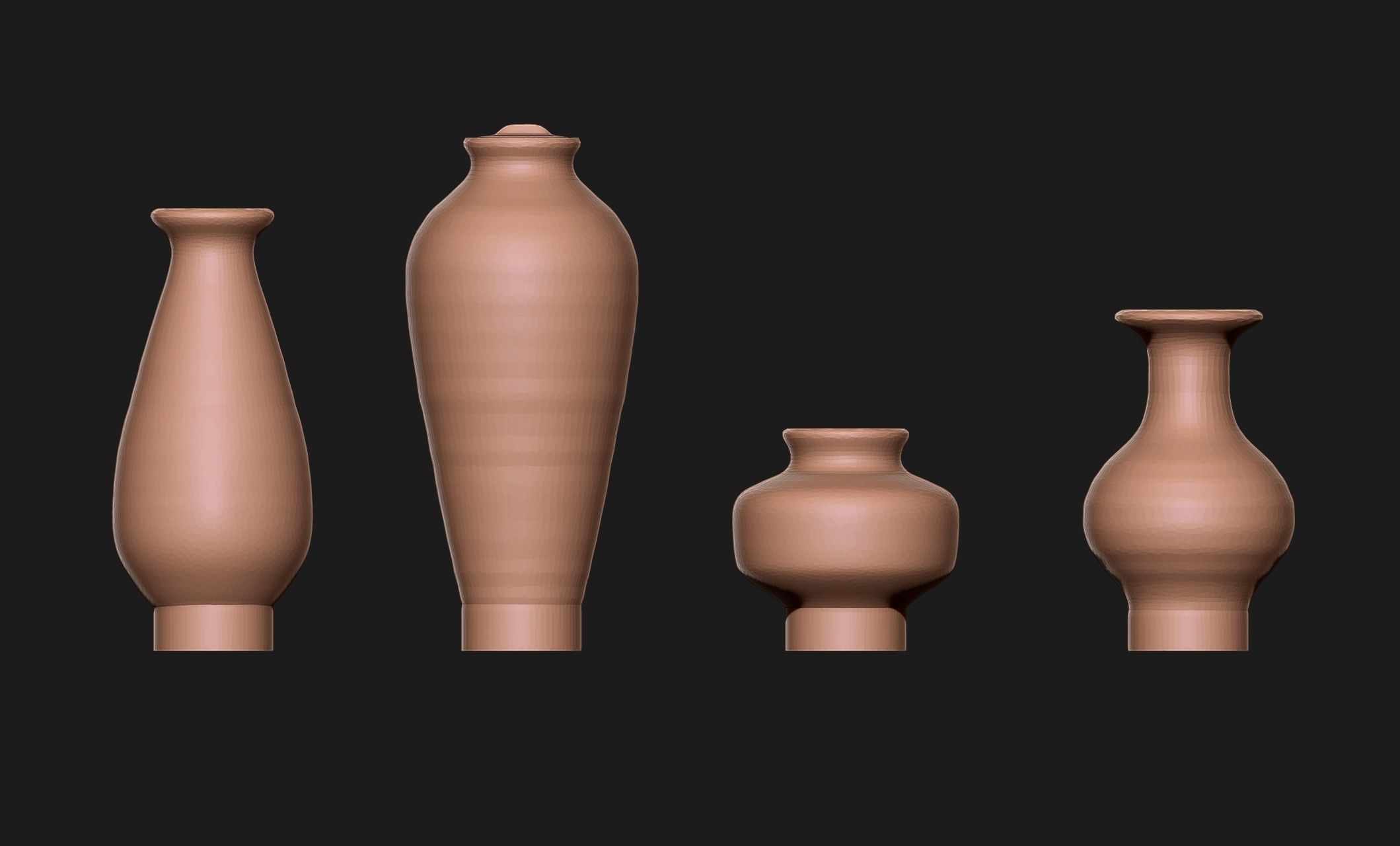 Amphoras - Vessels - Miniaturism - Boardgames -  Wargames Free 3D print model_1