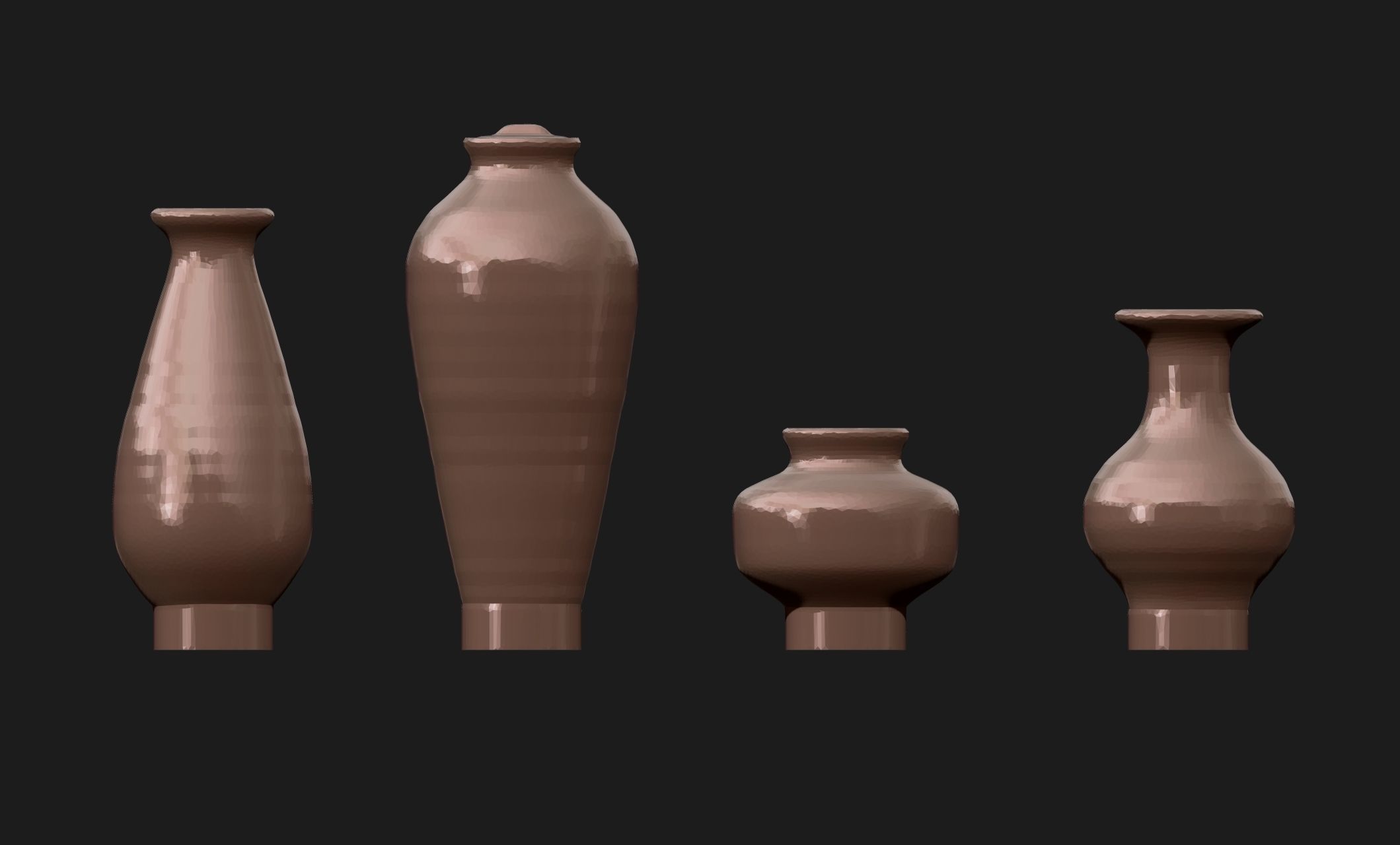 Amphoras - Vessels - Miniaturism - Boardgames -  Wargames Free 3D print model_19