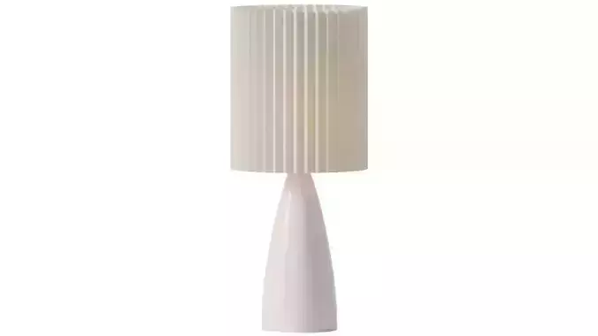 Delilah Table Lamp - Blush - West Elm