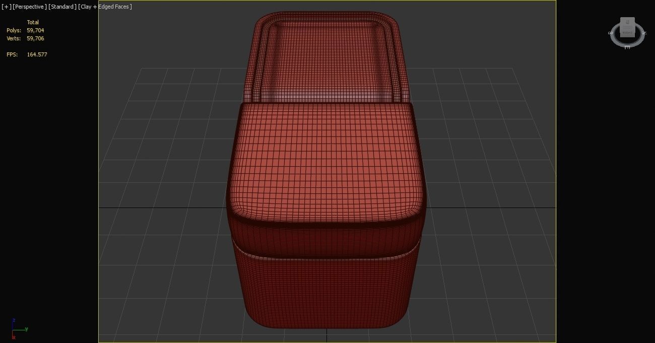 Alexander Stool by Pierre Yves Guenec 3D model_9