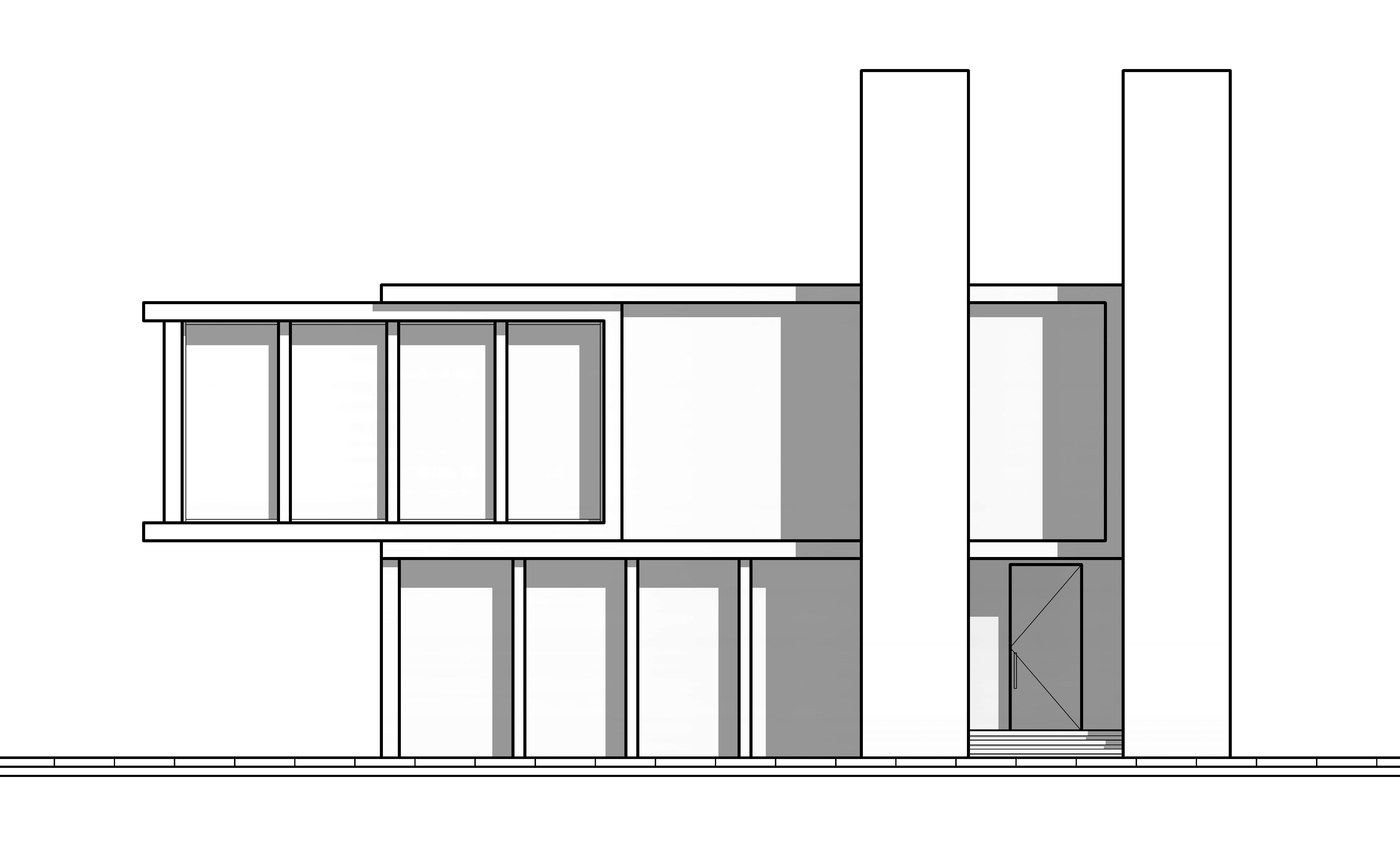 Modern Building N27 3D model_12