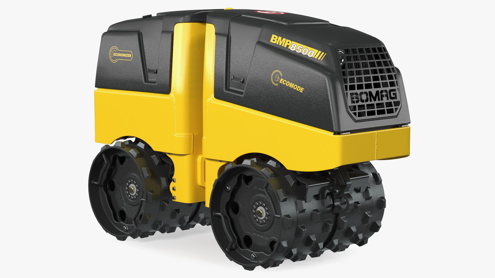 Bomag BMP 8500 Trench Roller 3D model_1