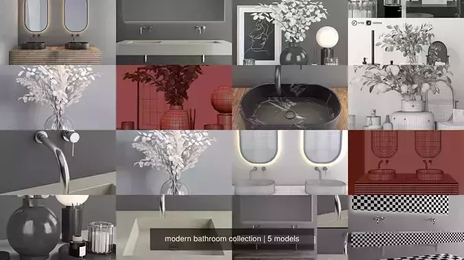 modern bathroom collection 