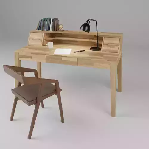 Modern Wooden Desk