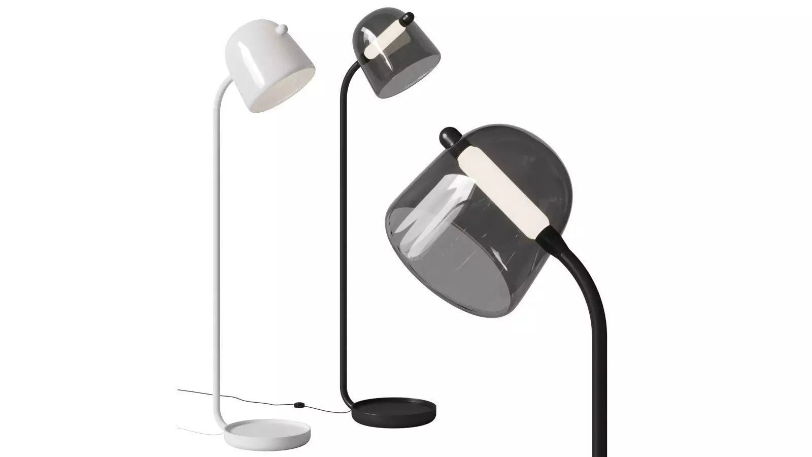 Mona Medium Floor PC980 by Brokis 3D model_0