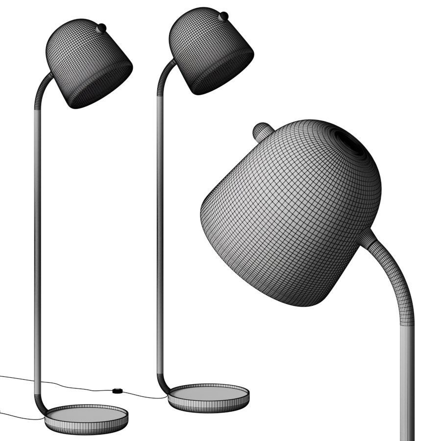 Mona Medium Floor PC980 by Brokis 3D model_1