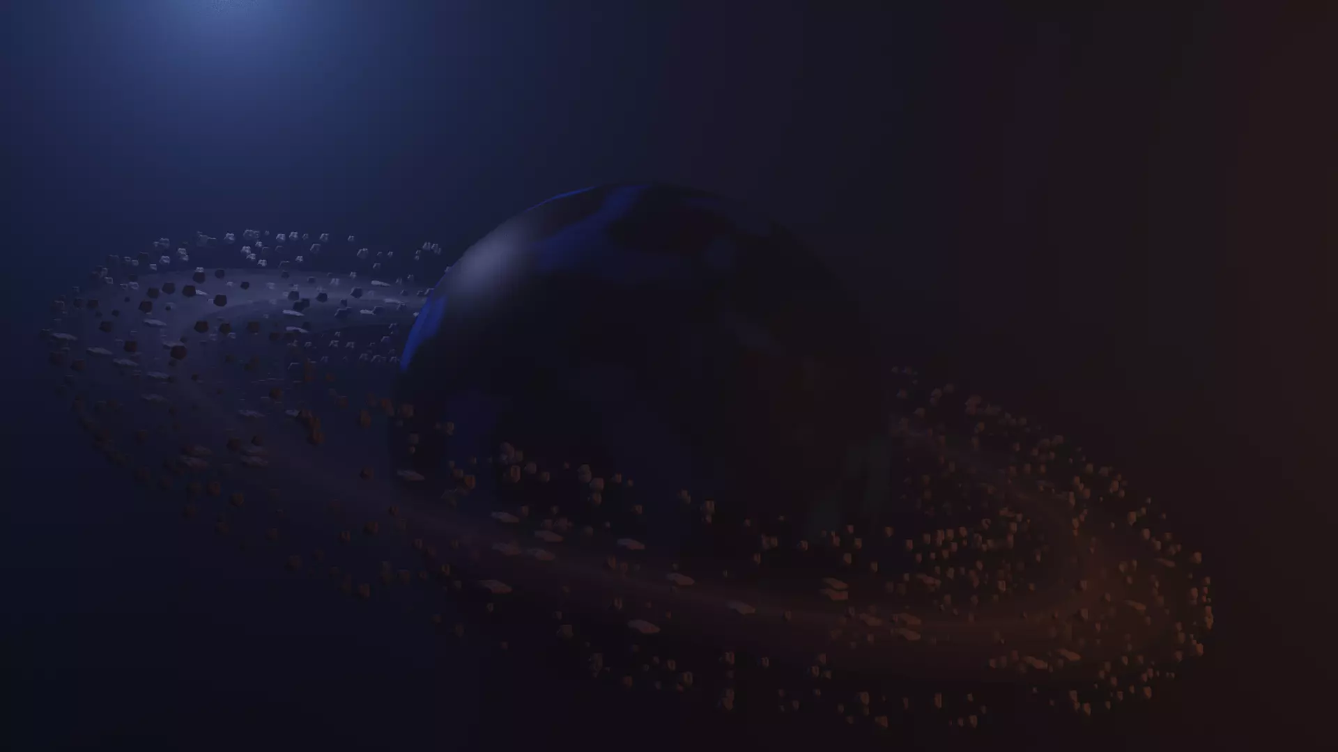 An epic planet 3D model