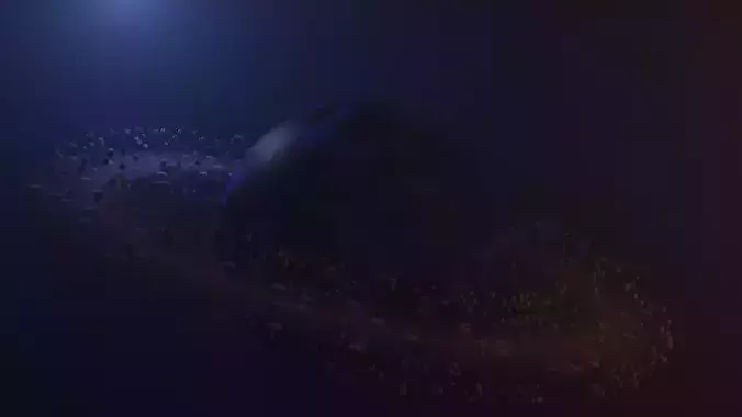 An epic planet 3D model