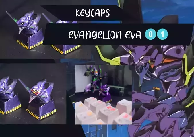 Keycaps  Evangelion