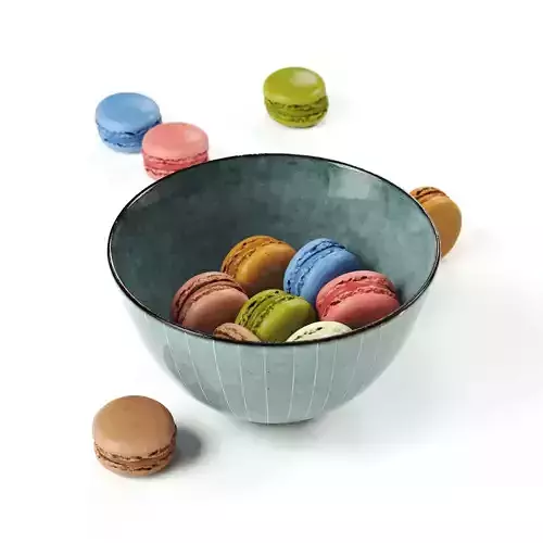 Broste Copenhagen - Nordic Sea Bowl - with Macaron 01