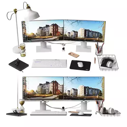 Desktop Set CG Artist Edition 1 3D model