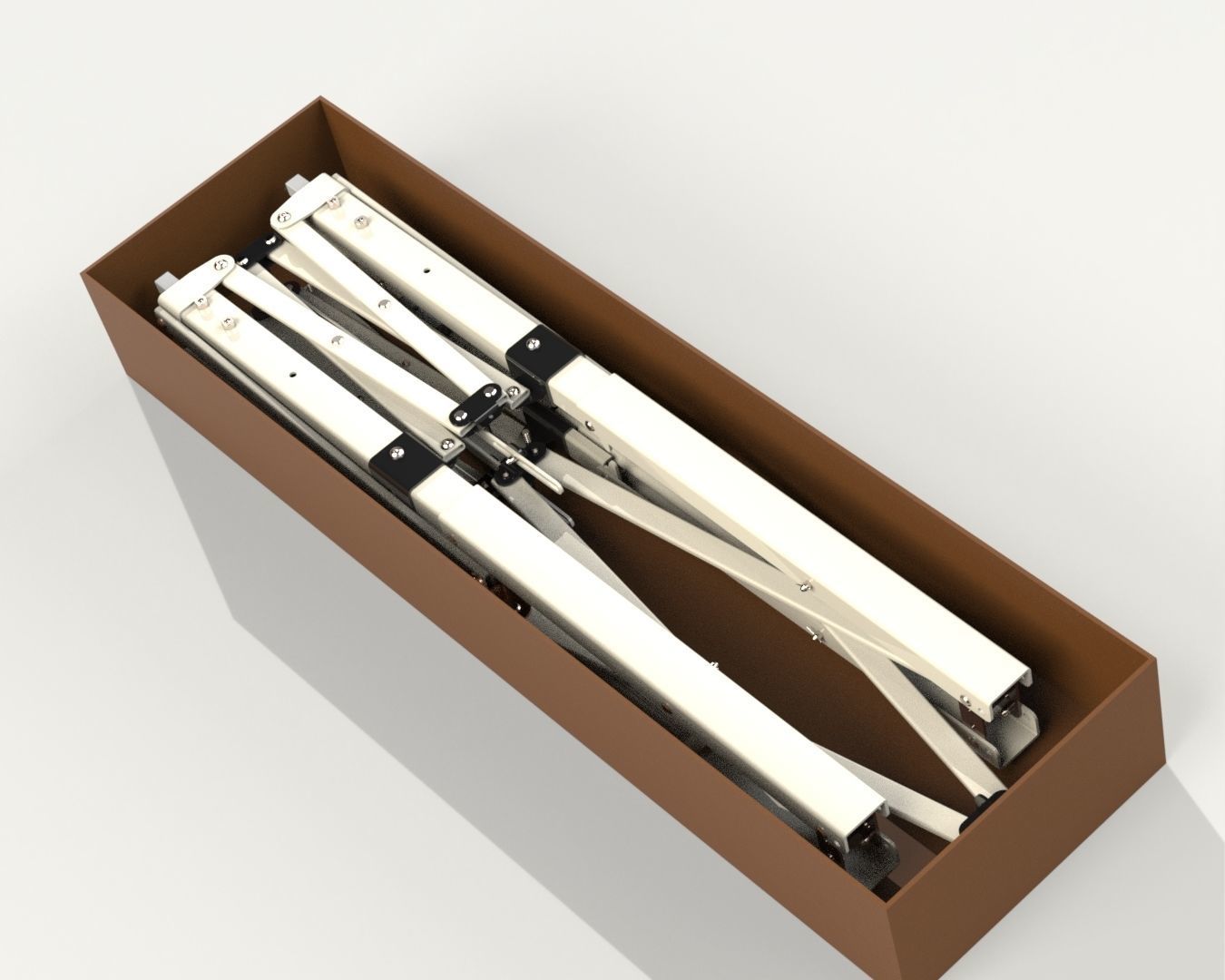 Folding Frame Stand V2 3D model_9