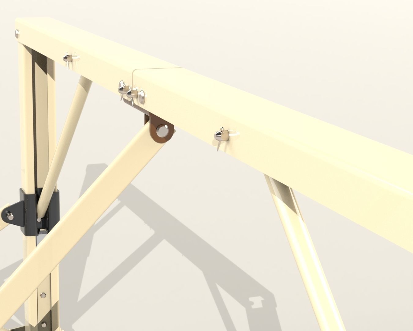 Folding Frame Stand V2 3D model_5
