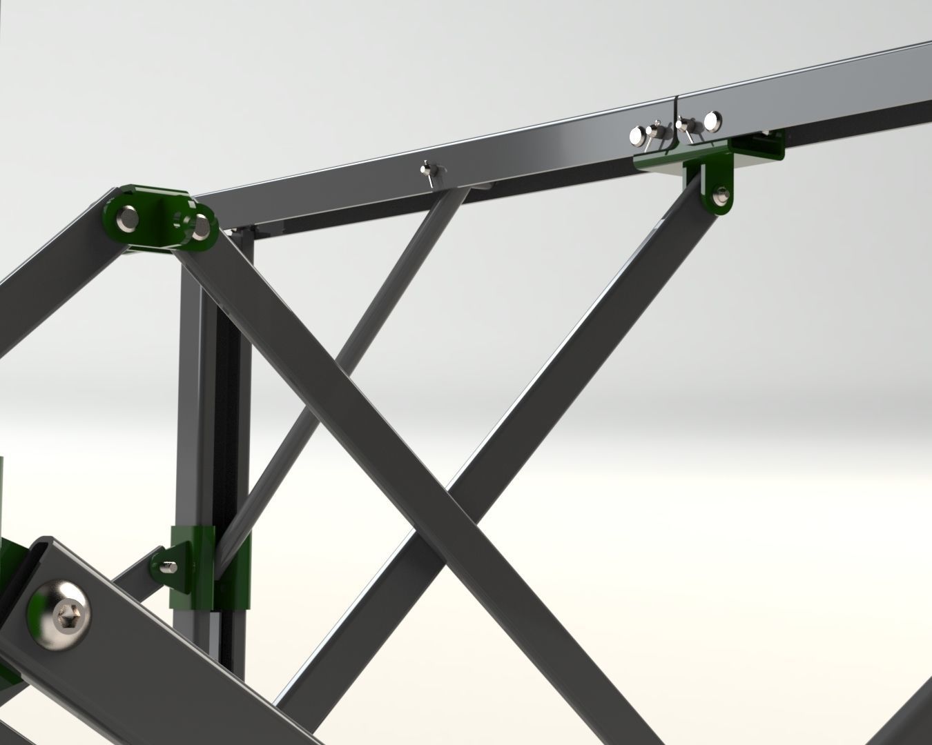 Folding Frame Stand V2 3D model_17