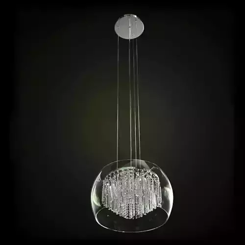 Glass Chandelier Hanging Lamp