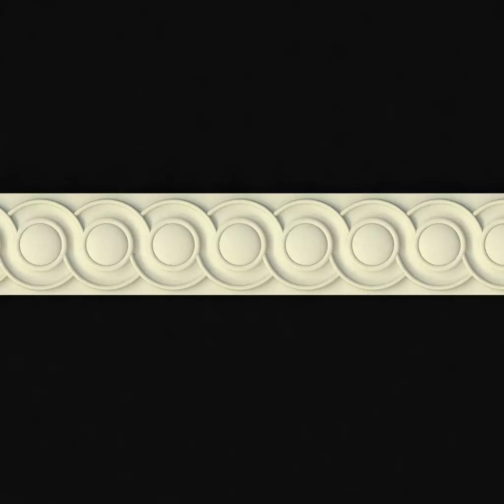 carved baguette Free 3D model