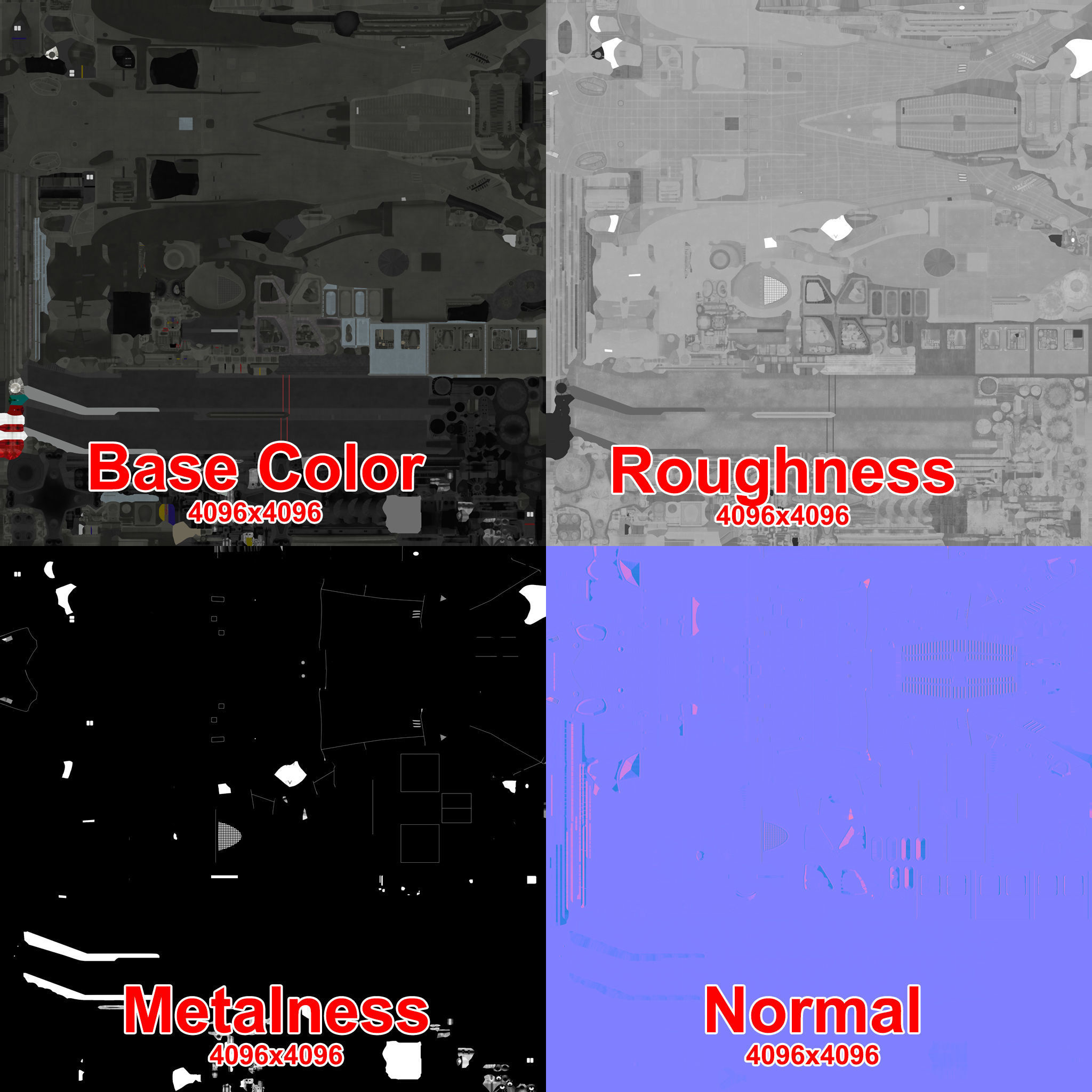 UH-60 Black Hawk Dark Basic Animation 3D model_30