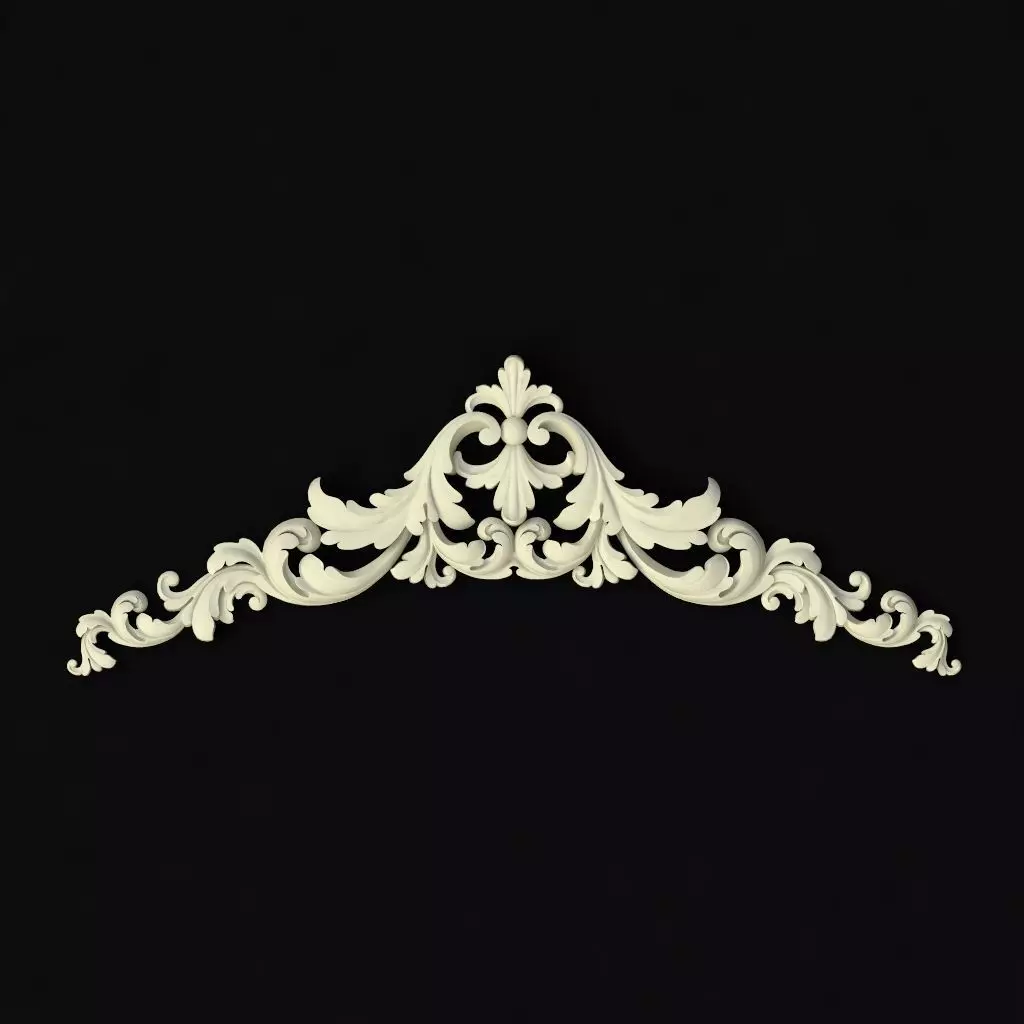dekor ornate crown 3D model_0