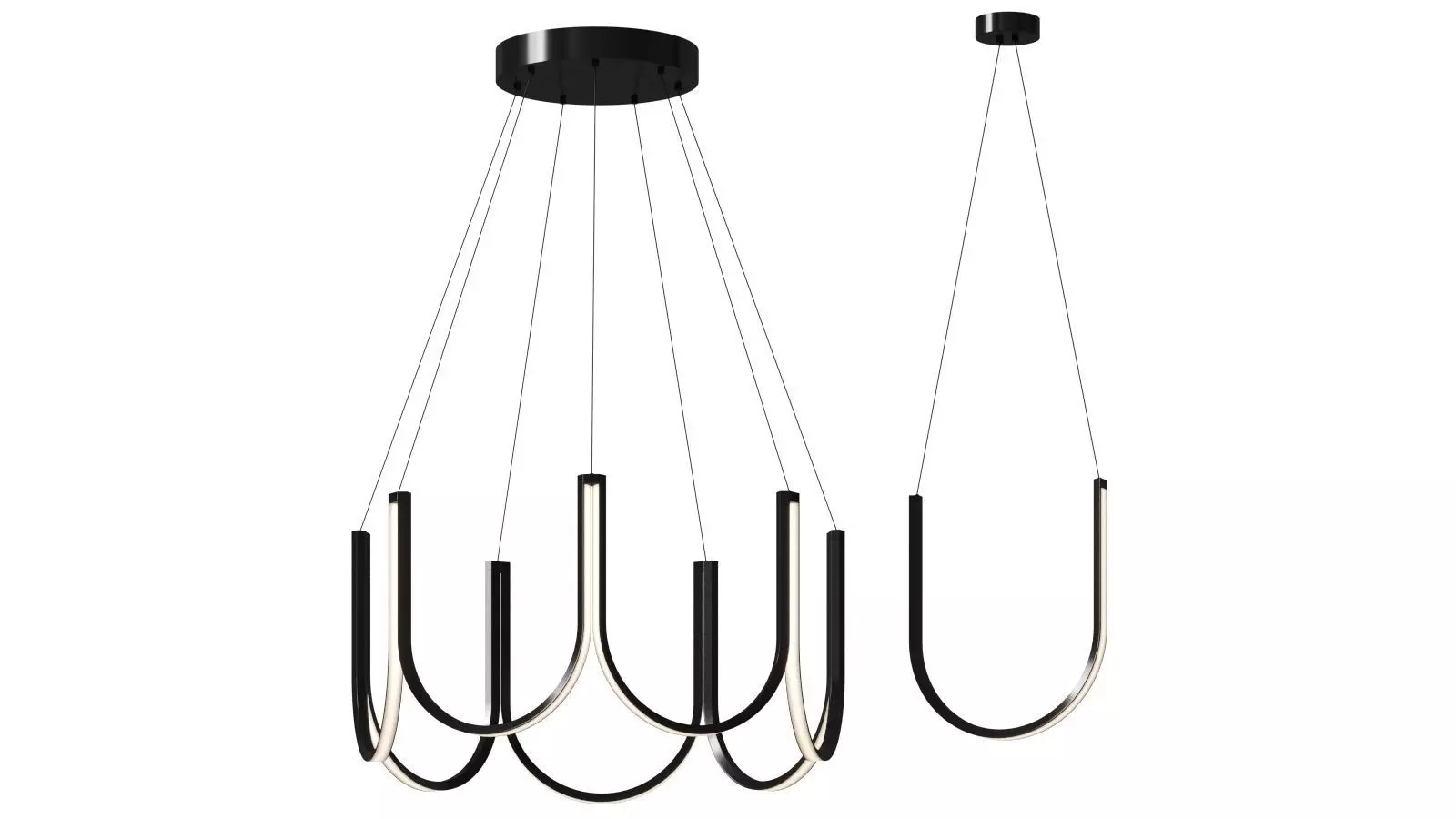 U-SERIES - Sylvain Willenz - Arpel Lighting 3D model_0