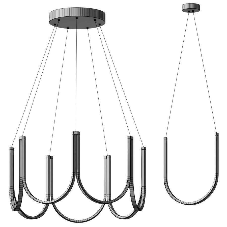 U-SERIES - Sylvain Willenz - Arpel Lighting 3D model_2