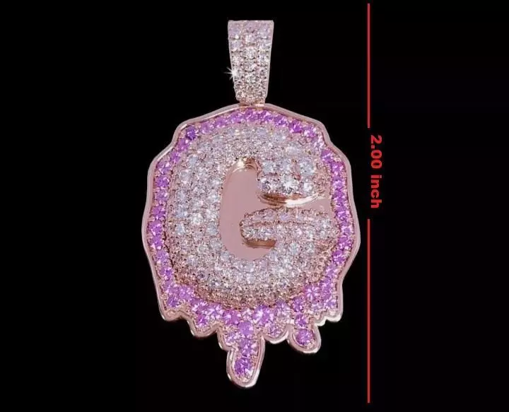 Hihop G pendent 3 inch and 2 inch 3D print model_0