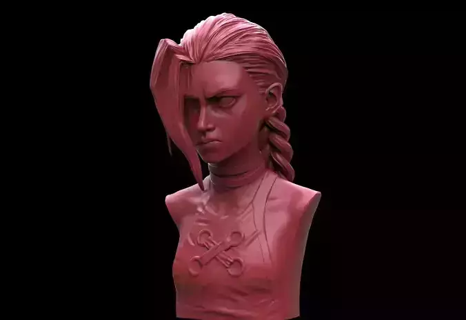 Jinx bust - Arcane 3D print model