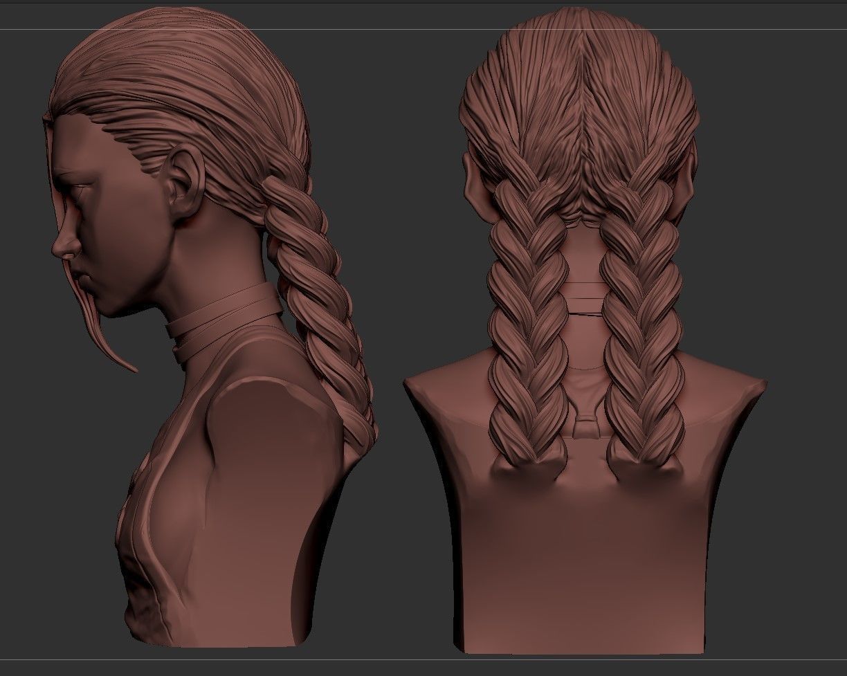 Jinx bust - Arcane 3D print model_6