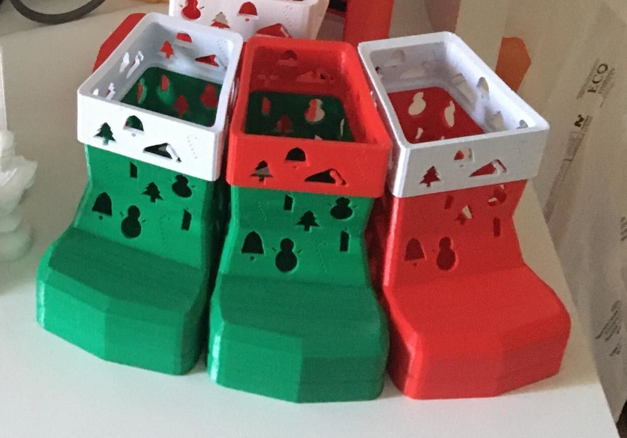 Xmas Boot 3D print model_8