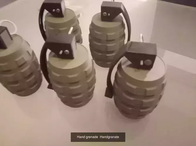 Hand grenade collection 