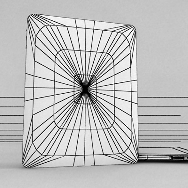 Realistic Apple Ipad High Detail 3D model_16