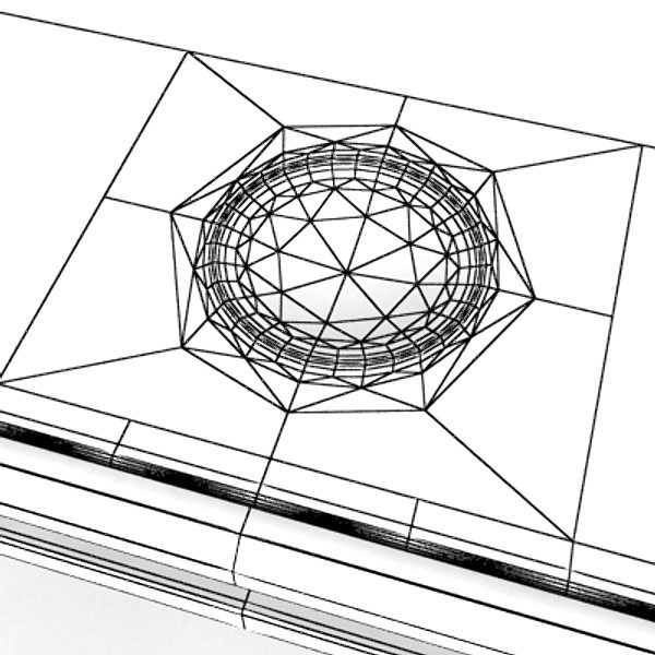 Realistic Apple Ipad High Detail 3D model_13