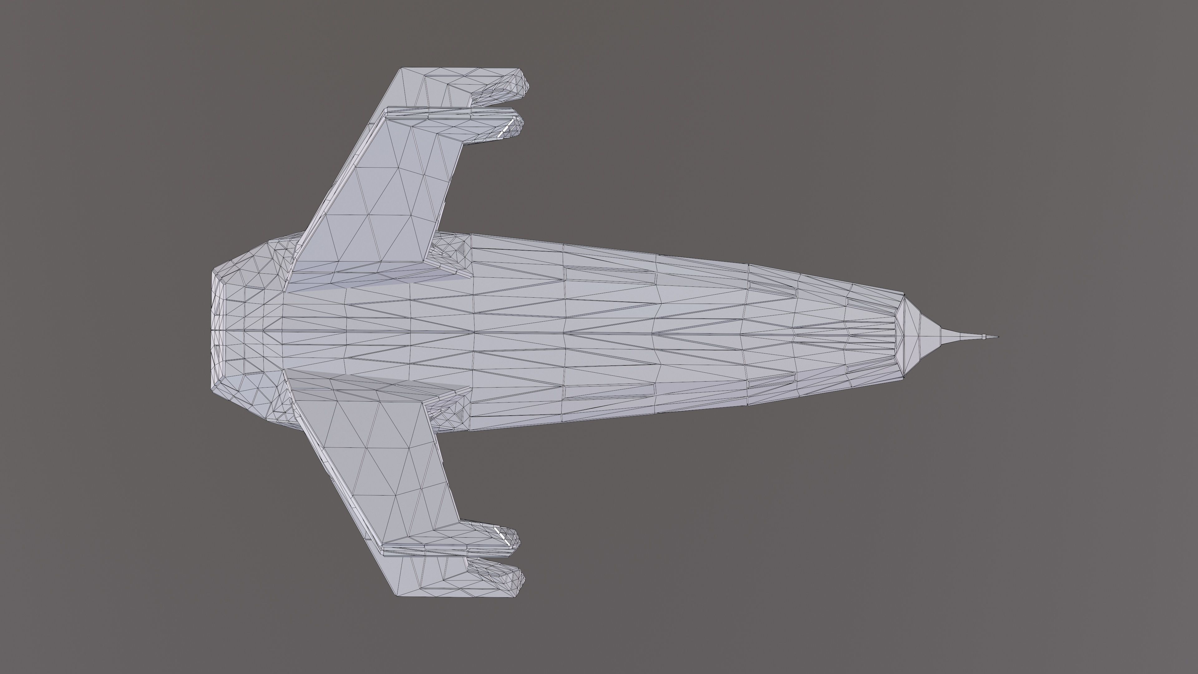 Sci-fi Ship 3D model_7