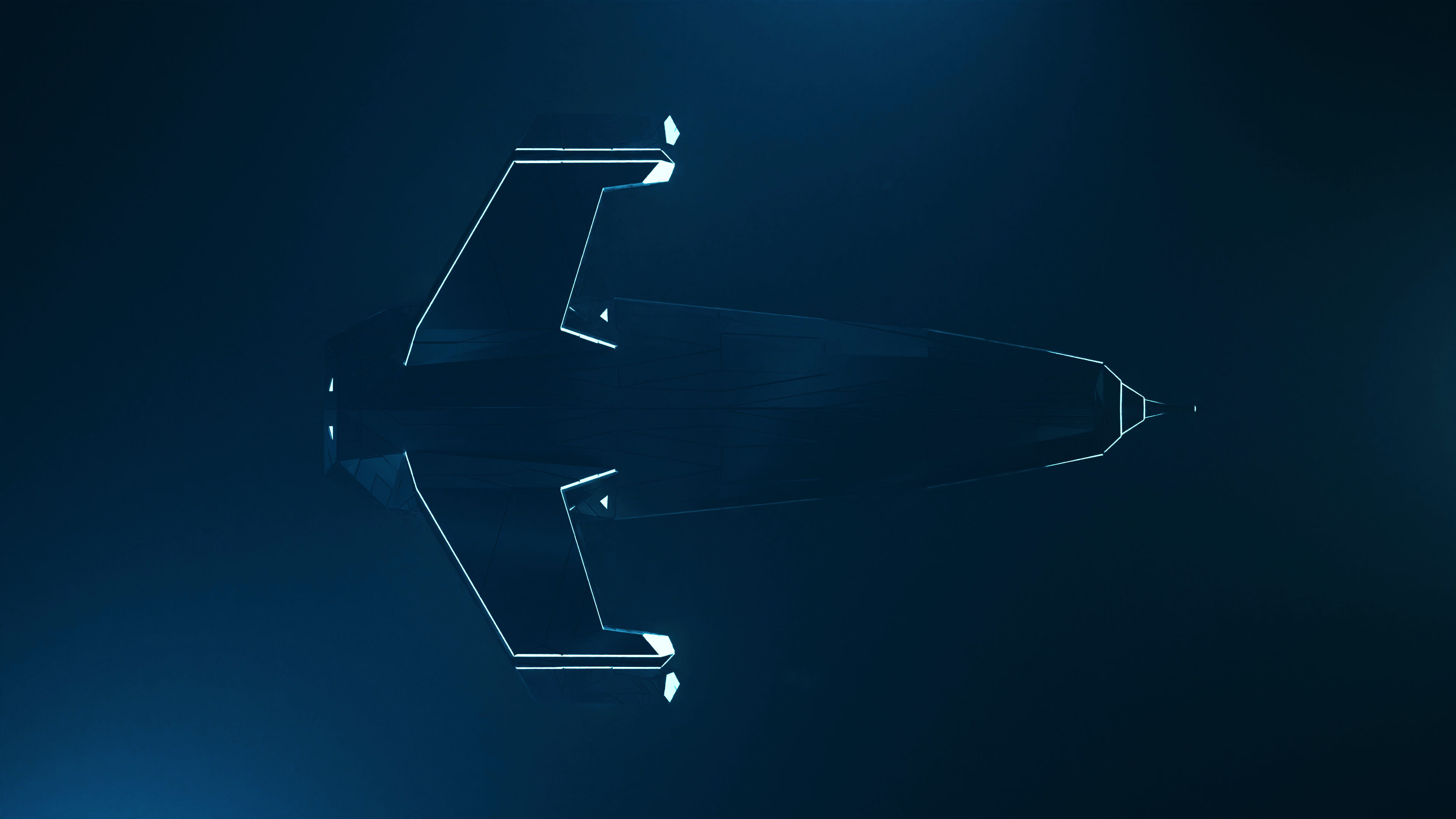 Sci-fi Ship 3D model_4