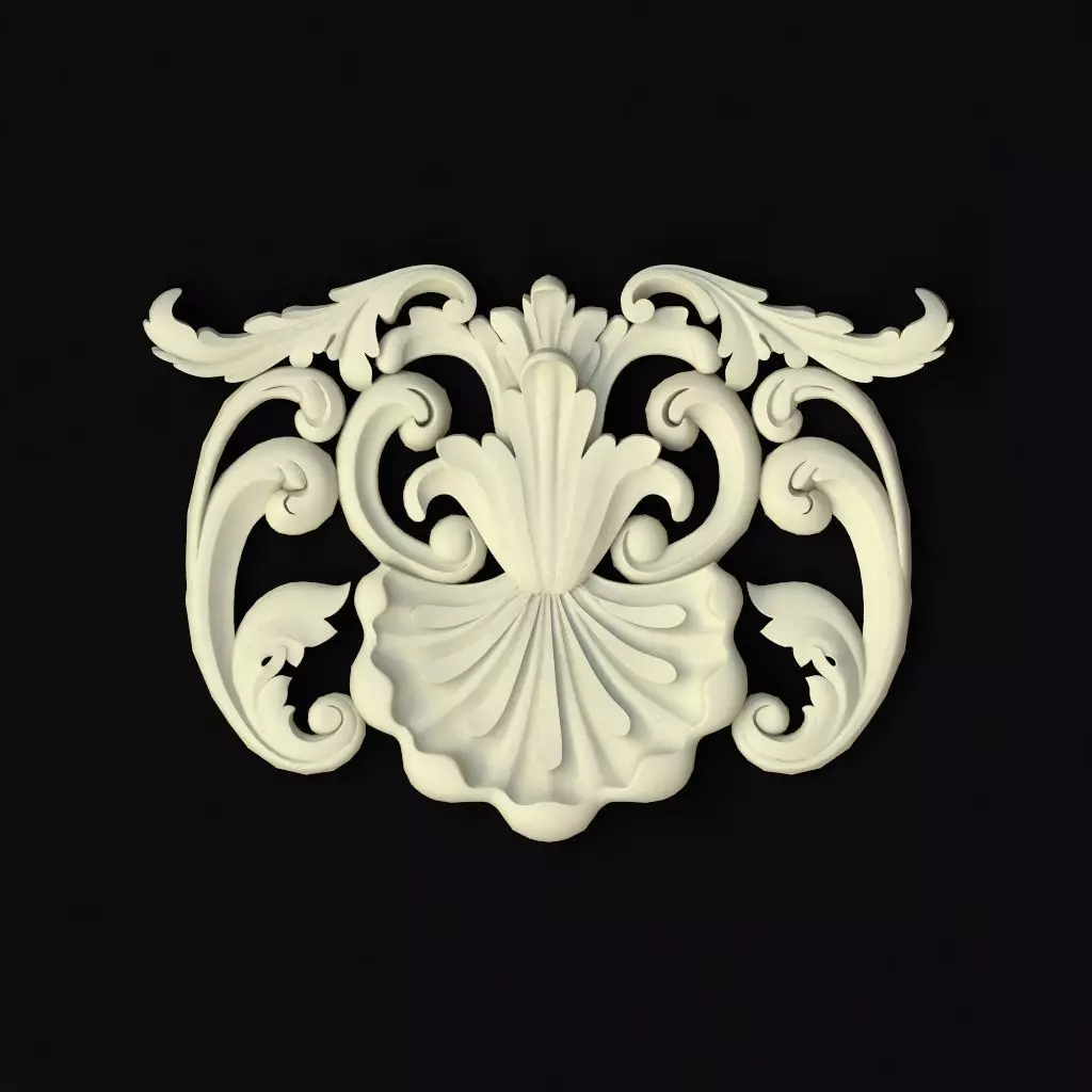 dekor ornate carving 3D model_0
