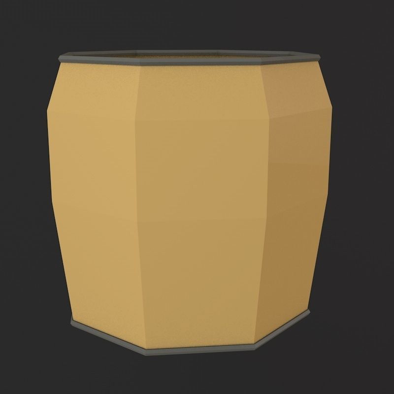 Traditional Chinese Lanterns Low-poly 3D model_25