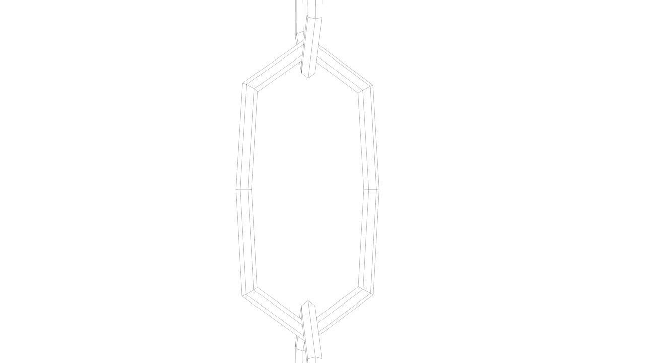 Traditional Chinese Lanterns Low-poly 3D model_34