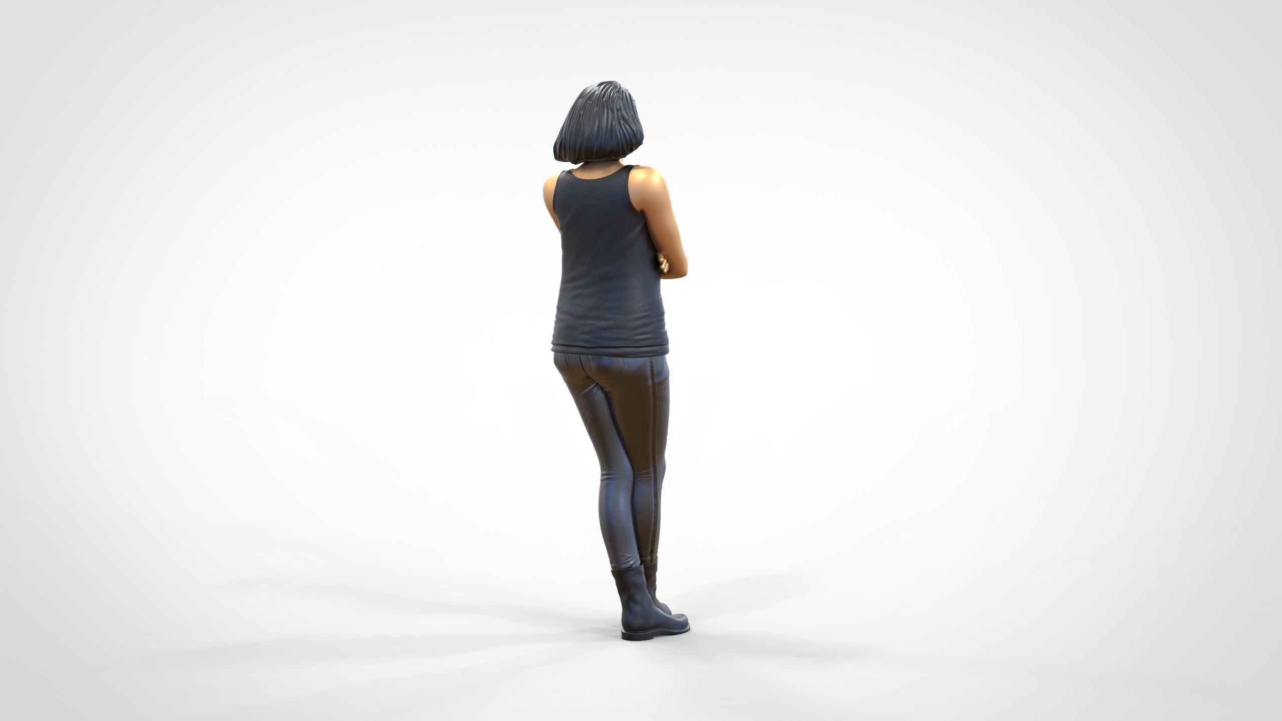 N4 F9 Letty Ortiz Michelle Rodriguez in fast and furious 3D print model_19