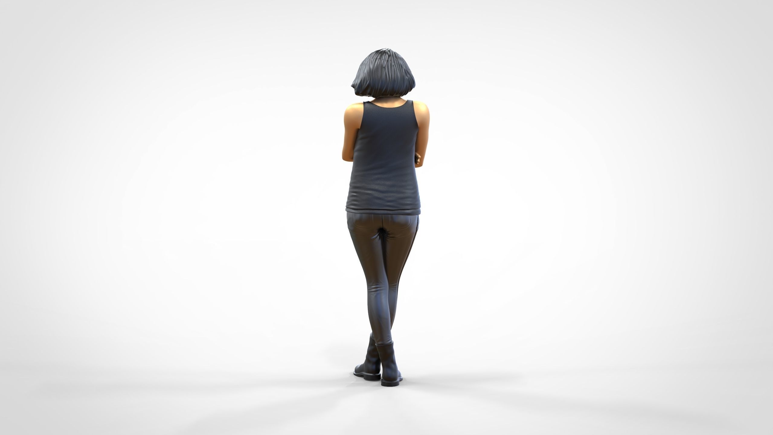 N4 F9 Letty Ortiz Michelle Rodriguez in fast and furious 3D print model_15