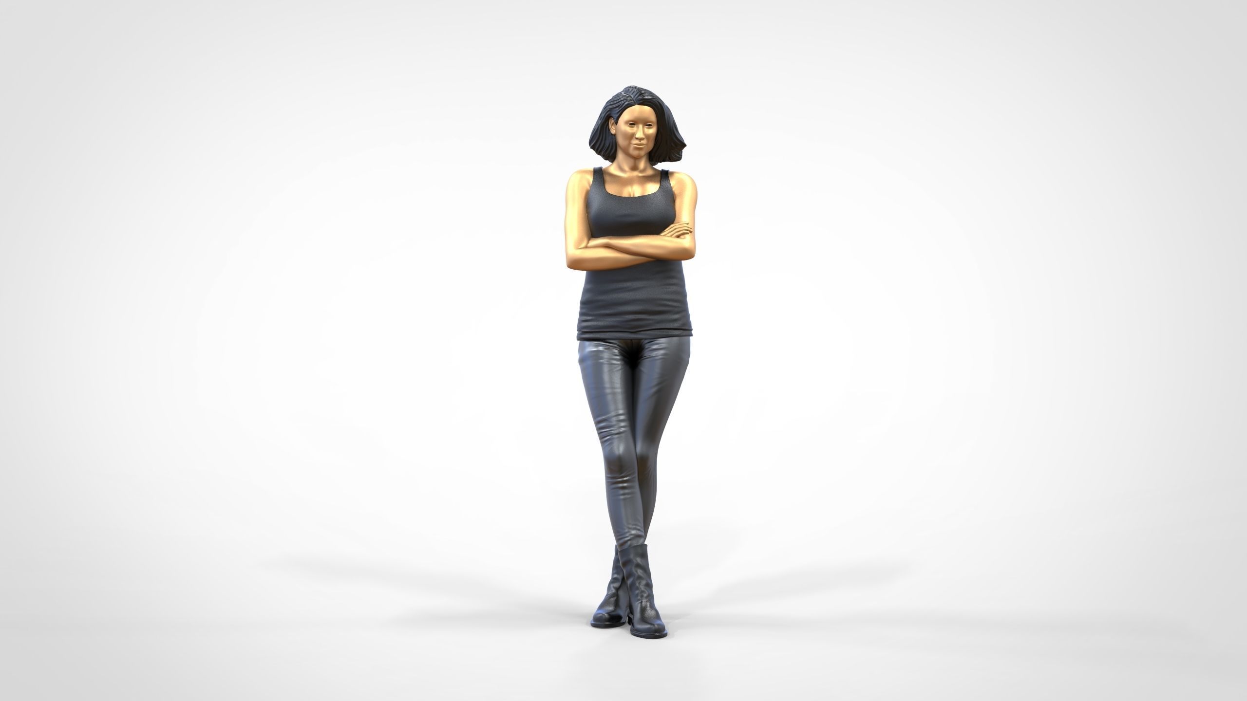 N4 F9 Letty Ortiz Michelle Rodriguez in fast and furious 3D print model_25