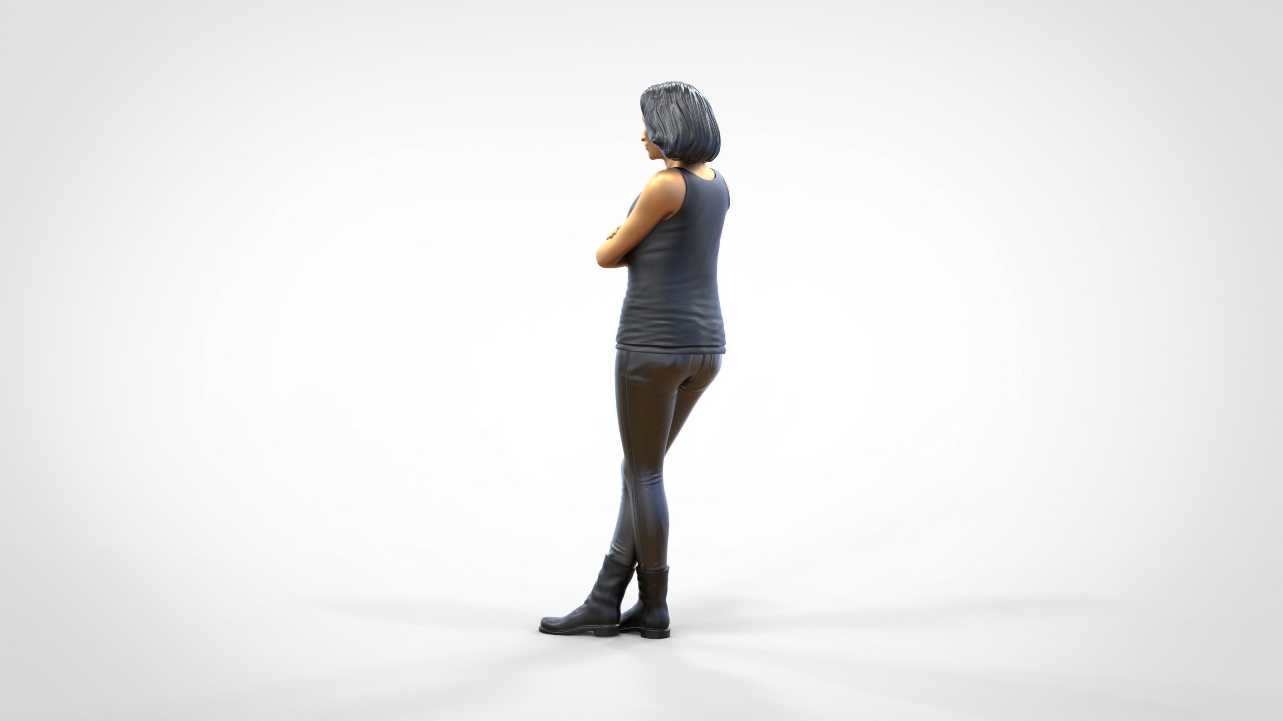 N4 F9 Letty Ortiz Michelle Rodriguez in fast and furious 3D print model_10