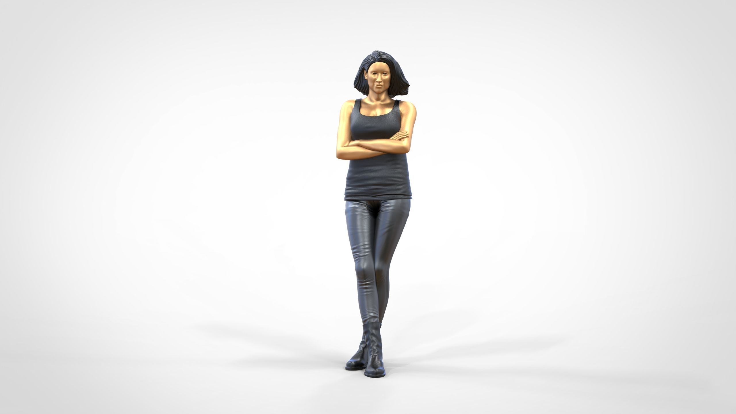 N4 F9 Letty Ortiz Michelle Rodriguez in fast and furious 3D print model_34
