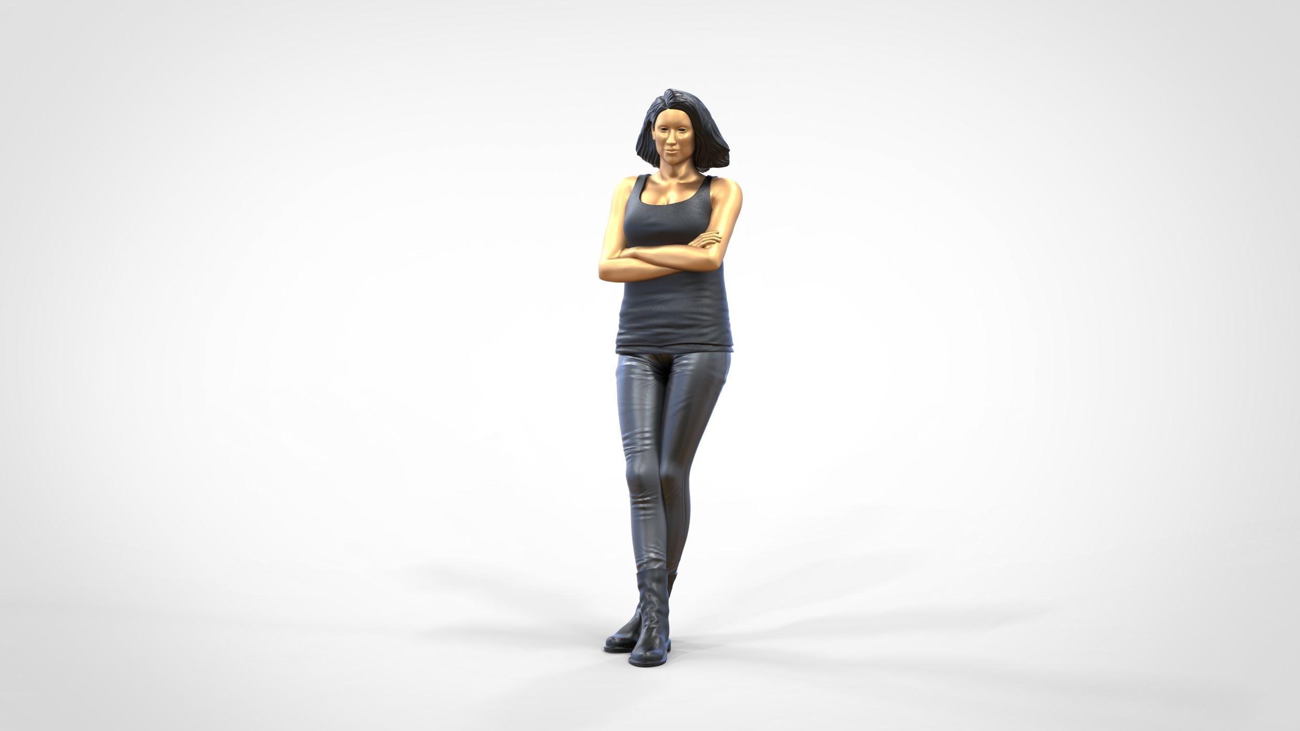 N4 F9 Letty Ortiz Michelle Rodriguez in fast and furious 3D print model_35
