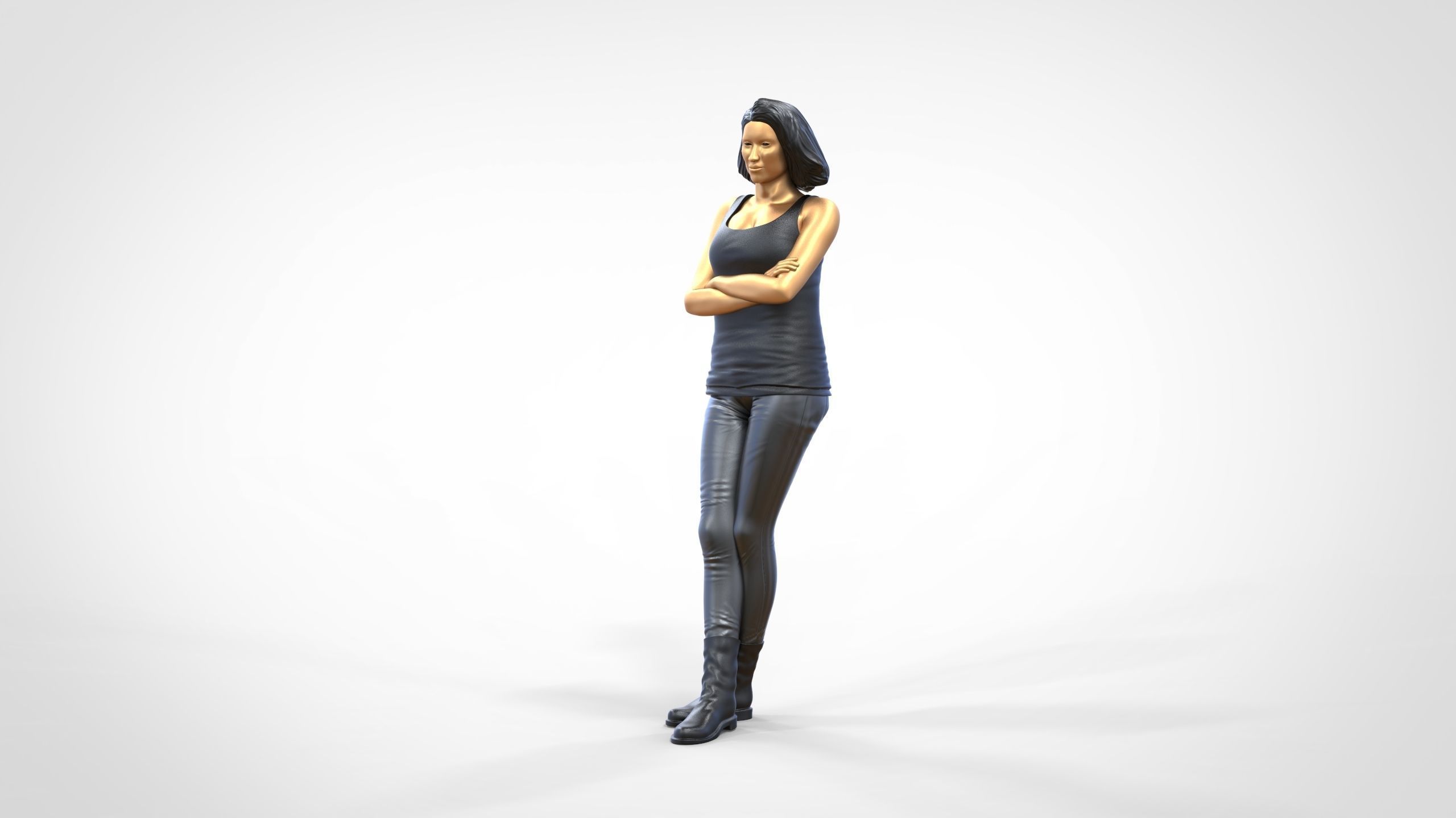 N4 F9 Letty Ortiz Michelle Rodriguez in fast and furious 3D print model_37