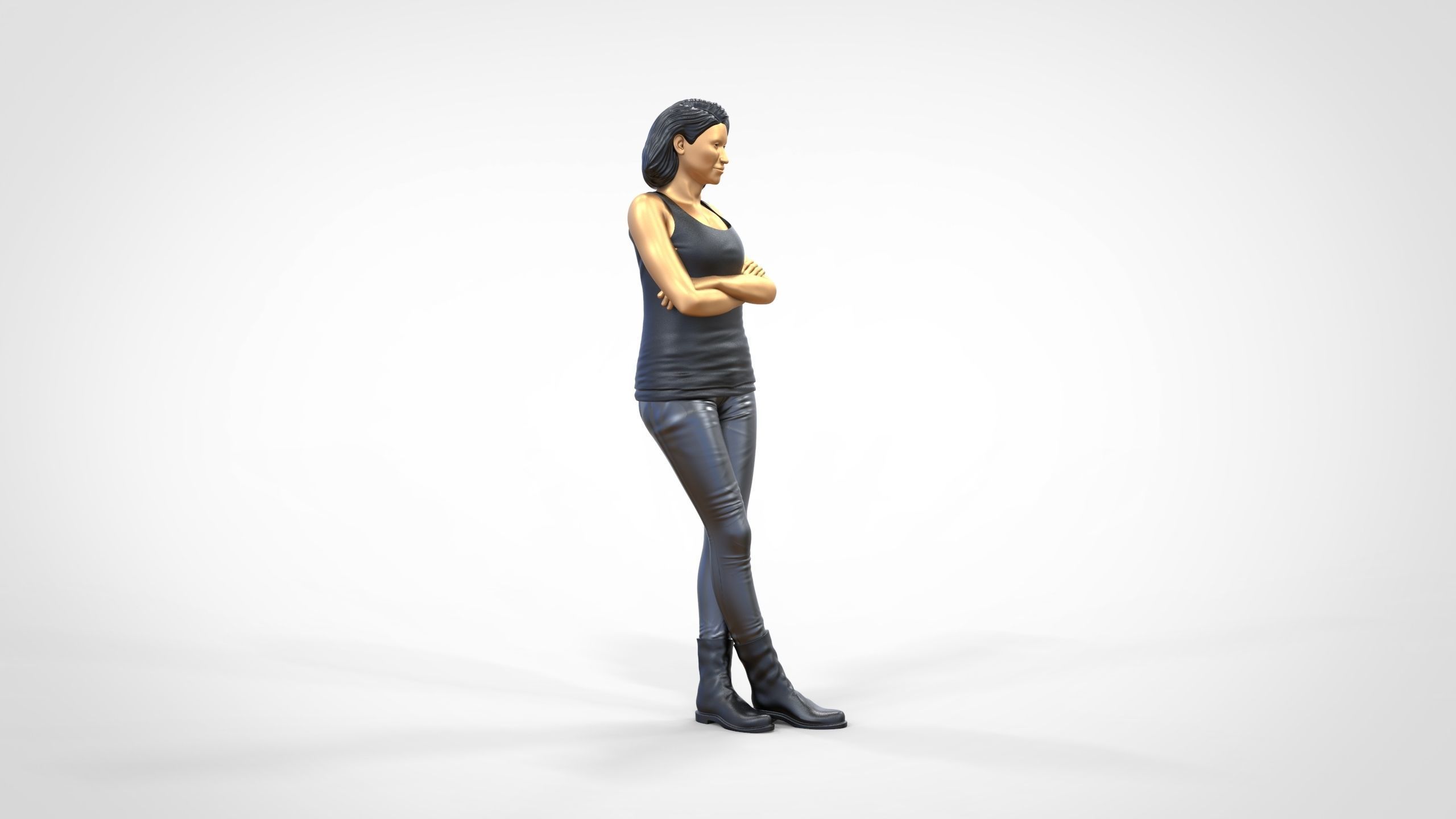 N4 F9 Letty Ortiz Michelle Rodriguez in fast and furious 3D print model_29