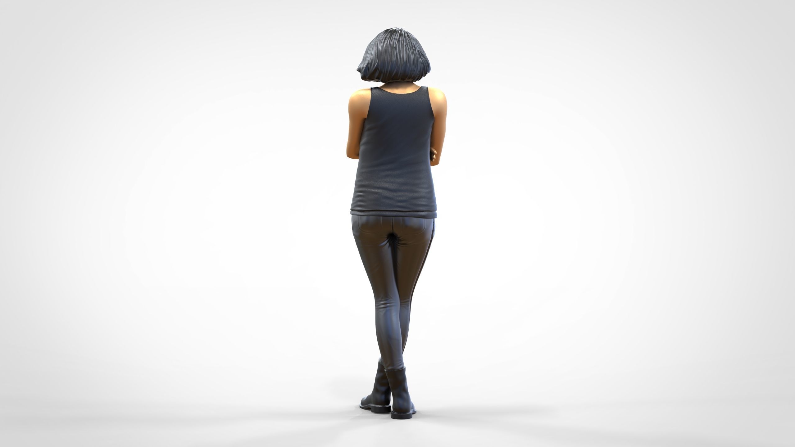 N4 F9 Letty Ortiz Michelle Rodriguez in fast and furious 3D print model_3