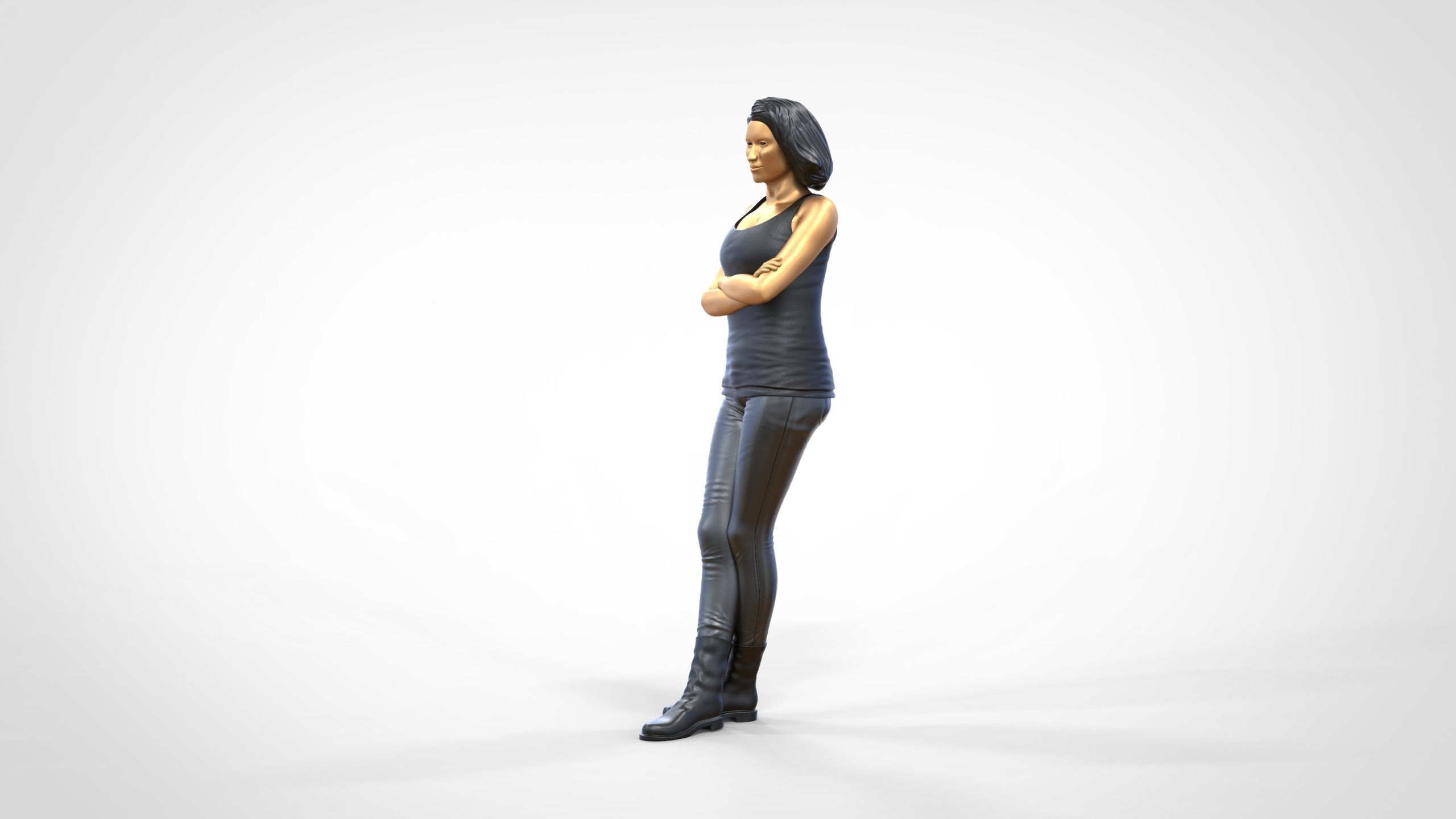 N4 F9 Letty Ortiz Michelle Rodriguez in fast and furious 3D print model_39