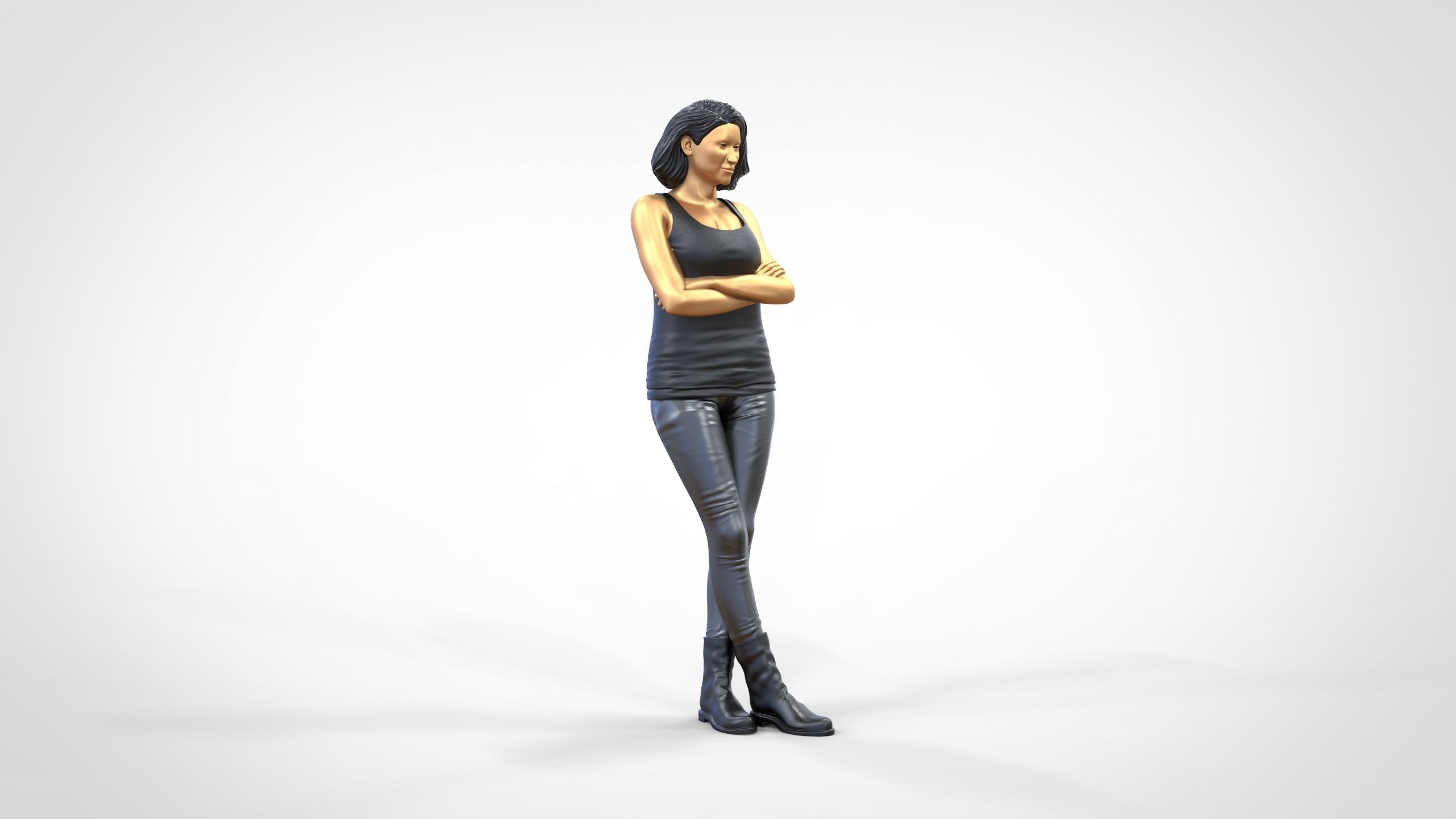 N4 F9 Letty Ortiz Michelle Rodriguez in fast and furious 3D print model_31