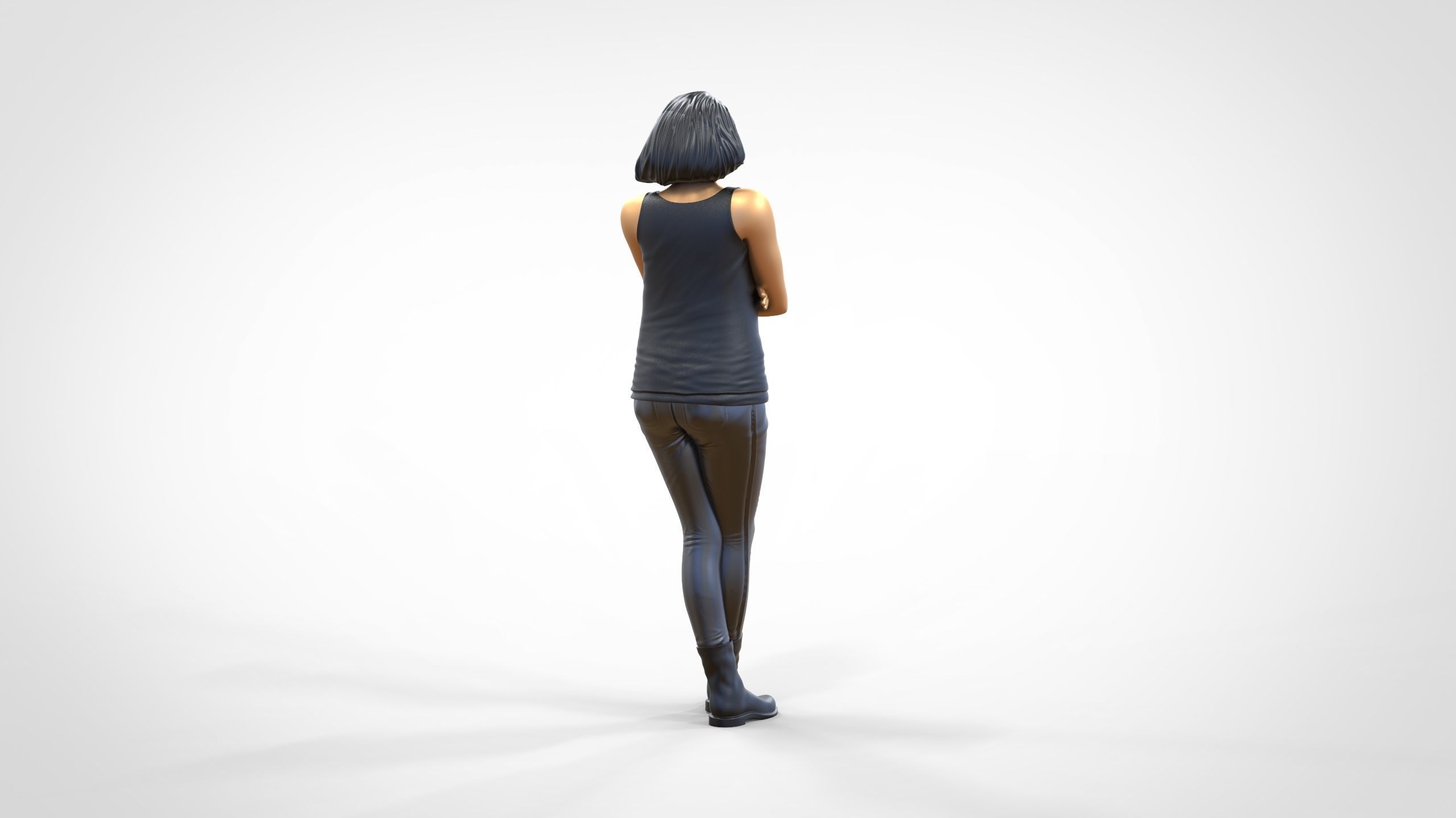 N4 F9 Letty Ortiz Michelle Rodriguez in fast and furious 3D print model_18