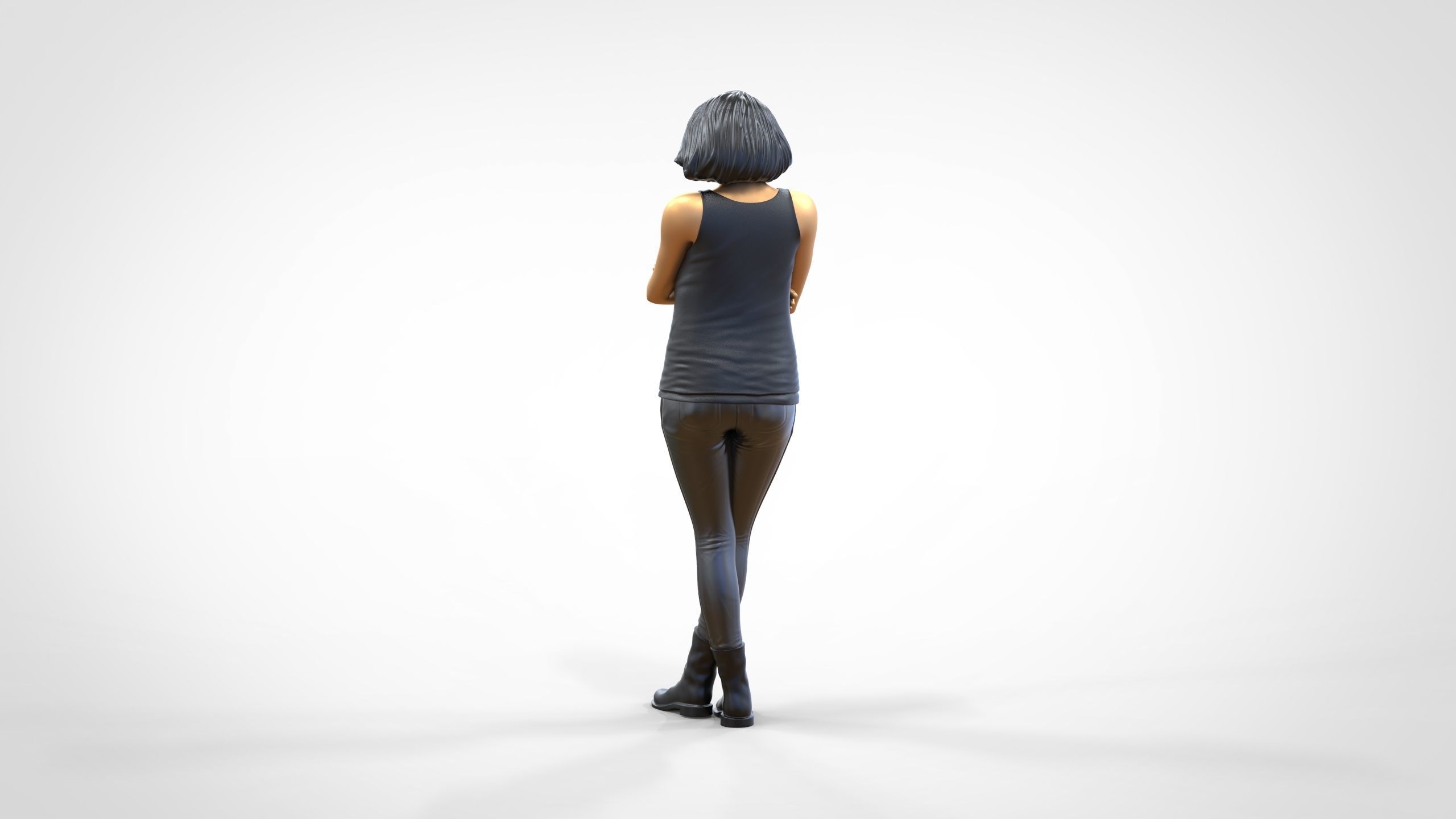 N4 F9 Letty Ortiz Michelle Rodriguez in fast and furious 3D print model_14